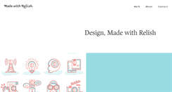 Desktop Screenshot of madewithrelish.com
