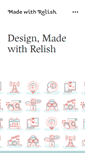 Mobile Screenshot of madewithrelish.com