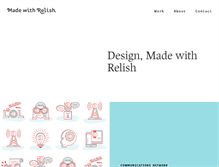 Tablet Screenshot of madewithrelish.com